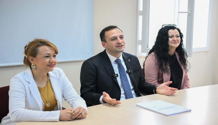 Başkan Eşki, 14 Mart Tıp Bayramı ziyareti:Sağlık İşleri Müdürlüğü gözbebeğimiz