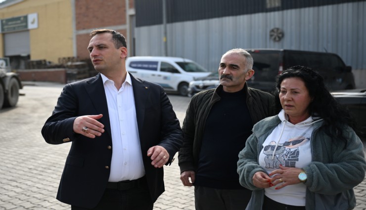 Başkan Eşki, Geri Kazanımcılar Sitesi’nde