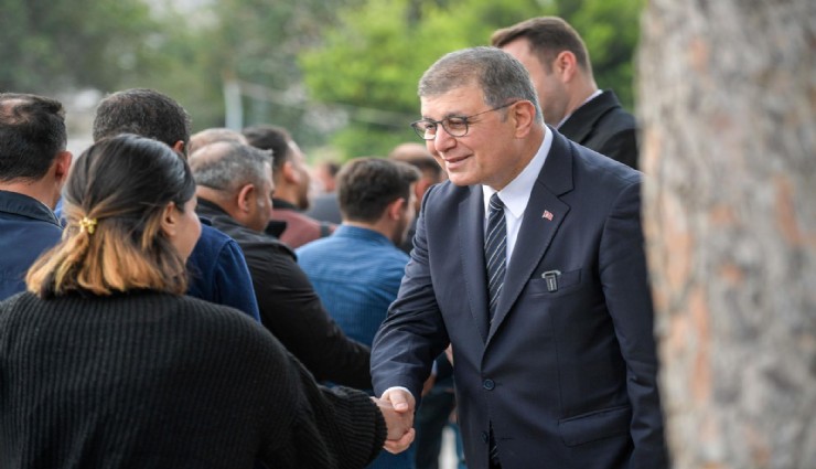 Başkan Tugay’dan personele umut mesajı: Kol kola girince her şey çözülür