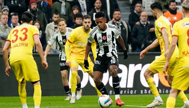 Beşiktaş, Kayserispor'u 2 golle geçti
