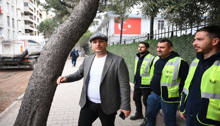 Bornova’nın gözde sokağına bayramlık asfalt