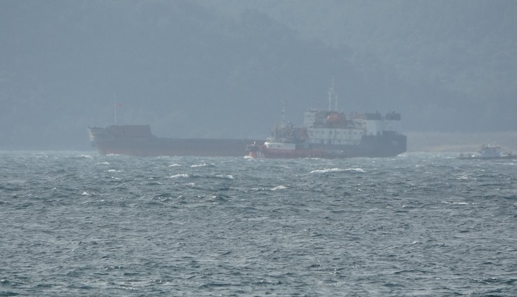 Çanakkale Boğazı'nda genel yük gemisi makine arızası yaptı
