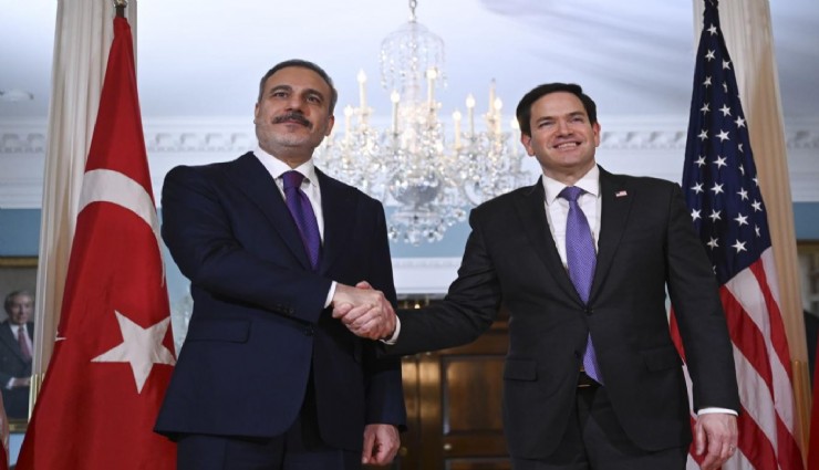 Dışişleri Bakanı Fidan, ABD Dışişleri Bakanı Rubio ile bir araya geldi
