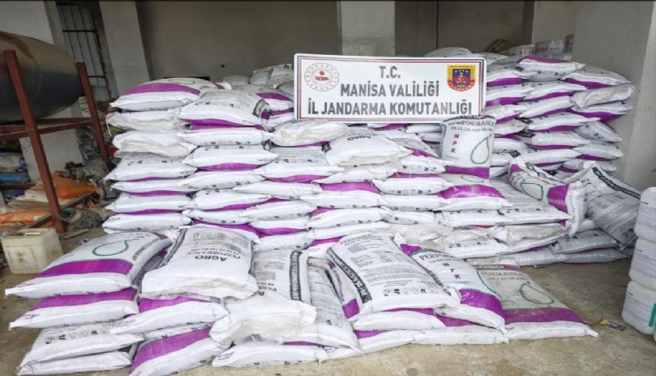 Gübrenin bile sahtesini yaptılar: Manisa'da 29 ton ele geçirildi