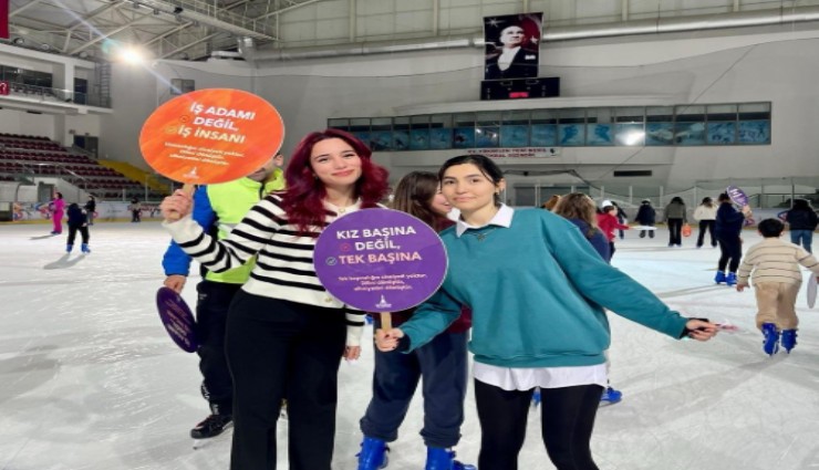 Her yerde kadın her yerde spor