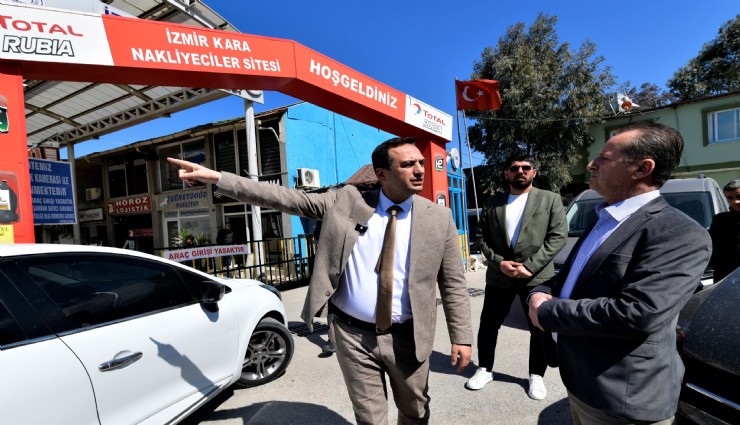 Işıkkent’teki yeni TIR Garajı hizmete girdi