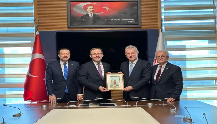 İZTO heyetinden 