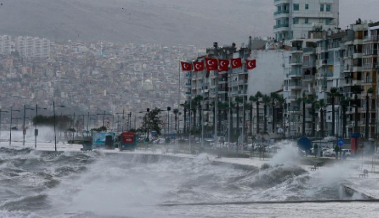 Meteoroloji'den Ege Bölgesi için fırtına uyarısı
