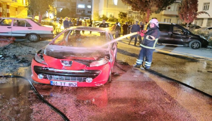 Psikolojim bozuk dedi, annesinin aracını ateşe verdi