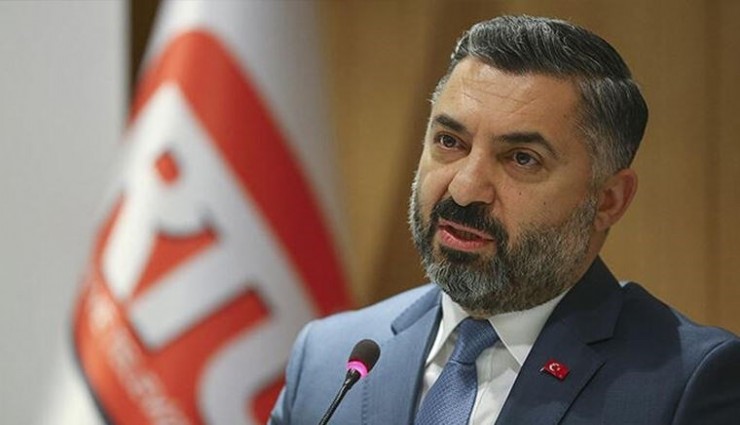 RTÜK Başkanı Şahin'den 'hakaret içeren yayın' açıklaması: 'En ağır cezalar verilecek'