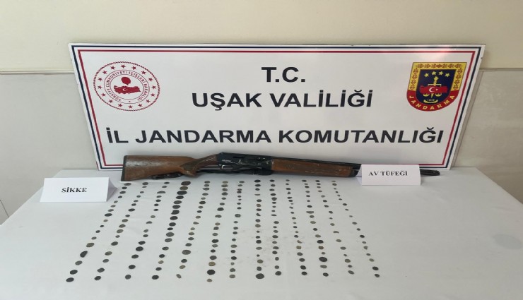 Uşak’ta Osmanlı ve Roma dönemlerine ait 232 adet sikke yakalandı