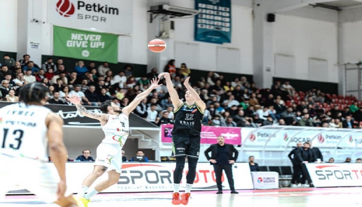 Basketbol Süper Ligi: Aliağa Petkimspor: 82 - Yukatel Merkezefendi Belediyesi Basket: 78