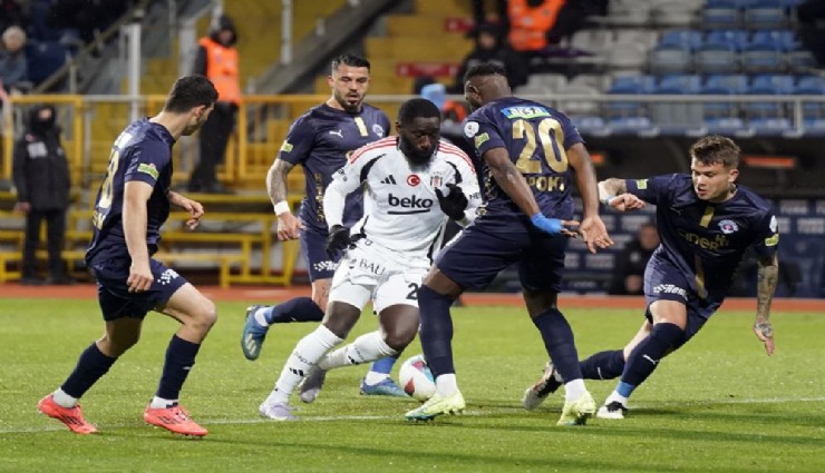 Beşiktaş, Kasımpaşa ile puanları paylaştı: 1-1
