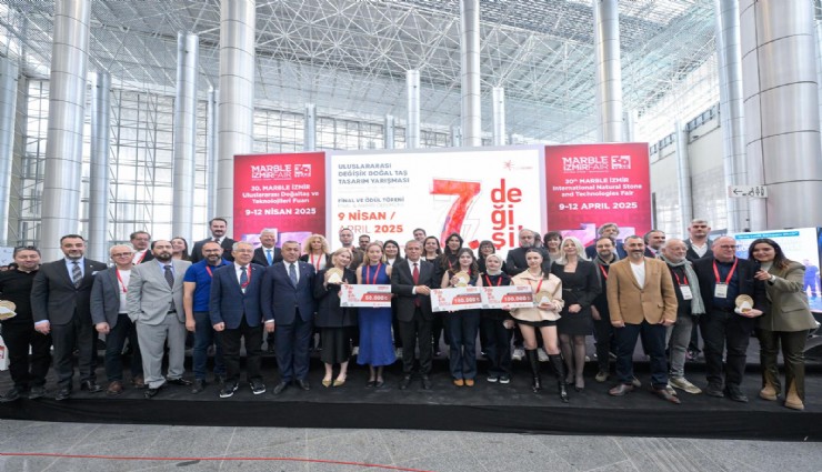 Doğaltaşa hayat veren genç tasarımcılar ödüllerini aldı