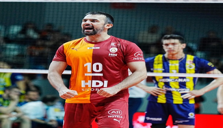 Efeler Ligi'nde derbinin kazananı Galatasaray
