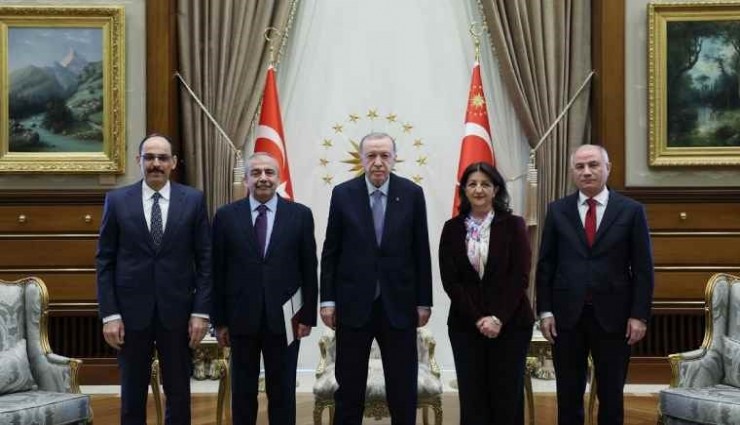 Erdoğan ile DEM Parti görüşmesi başladı