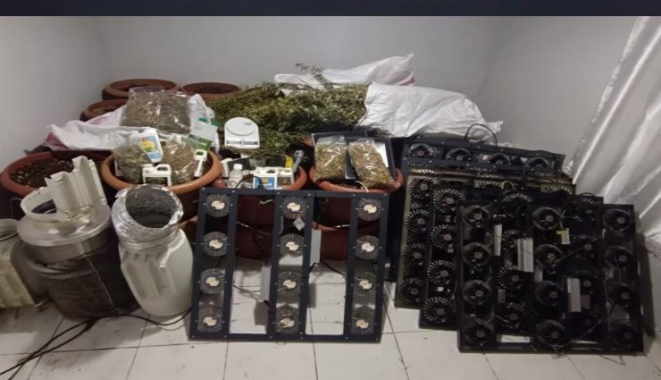 Ev değil zehir imalathanesi: İzmir'de uyuşturucu baskını