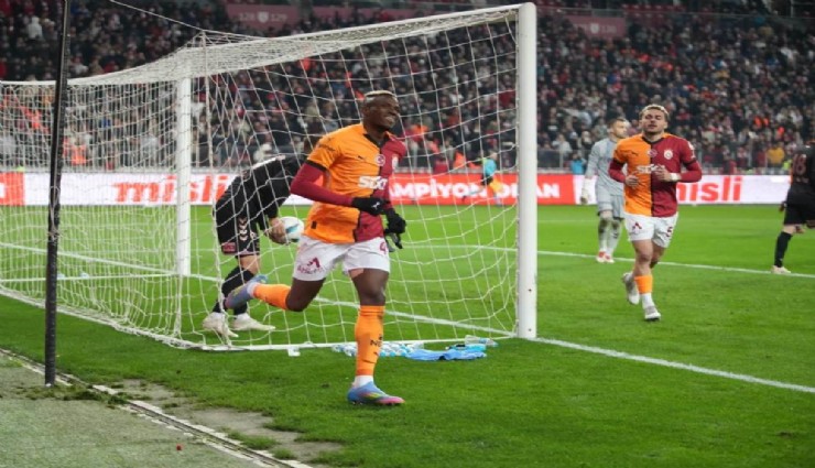Galatasaray şampiyonluk yarışında hata yapmadı, Samsunspor’u deplasmanda 2 golle geçti