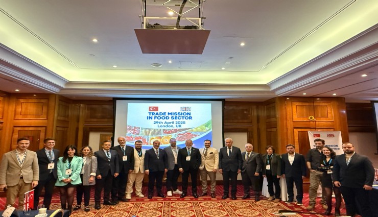 İngilizlerin sofralarını Türk lezzetleriyle donatmaya gittiler