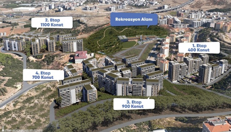 İzmir’de sosyal konut projesine başvuru sayısı 60 bini geçti