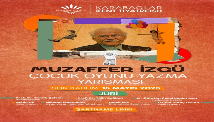 Karabağlar Belediyesi, Muzaffer İzgü'nün mirasını çocuk oyunu yazma yarışması ile yaşatıyor
