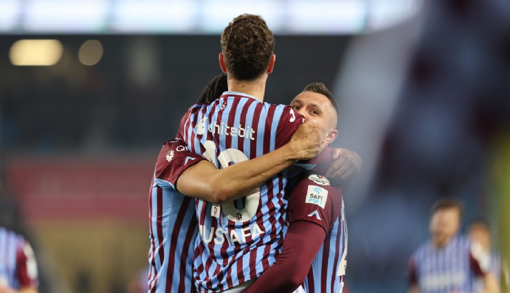 Karadeniz derbisinde kazanan Trabzonspor