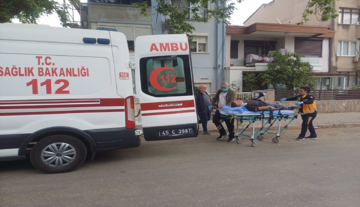 Manisa’da iskeleden düşen işçi ölümden döndü