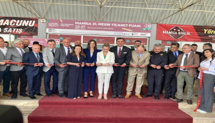 Manisa Mesir Ticaret Fuarı açıldı