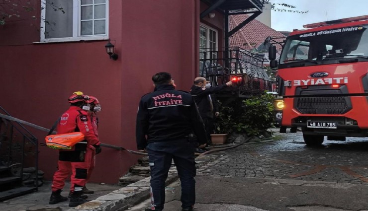 Marmaris'teki otel yangınında 24 kişi dumandan etkilendi