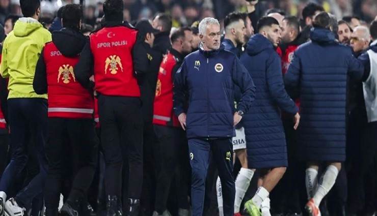 Mourinho'nun cezası belli oldu: TFF'nin Fenerbahçe kararı ortaya çıktı