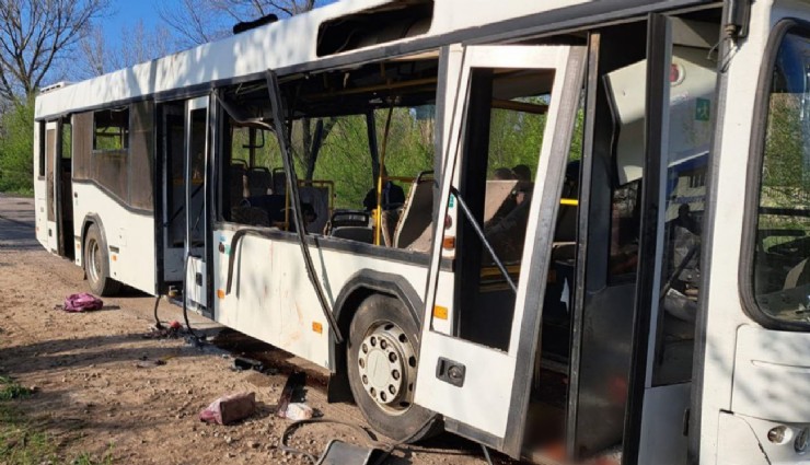 Rusya, Ukrayna'da sivilleri taşıyan otobüsü vurdu: 9 ölü, 30 yaralı