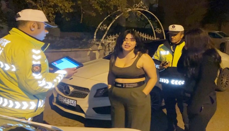 Trafikte alkollü yakalanan kadınlar gazeteci darbedip 'filtreli çekim' istedi