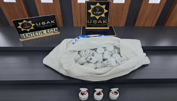 Uşak’ta uyuşturucu satıcısı karı-koca tutuklandı