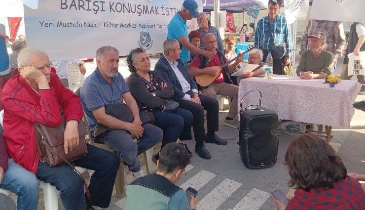 Yazar Talat Ulusoy’dan Kültürpark’ta Barış  hemen şimdi söyleşisi
