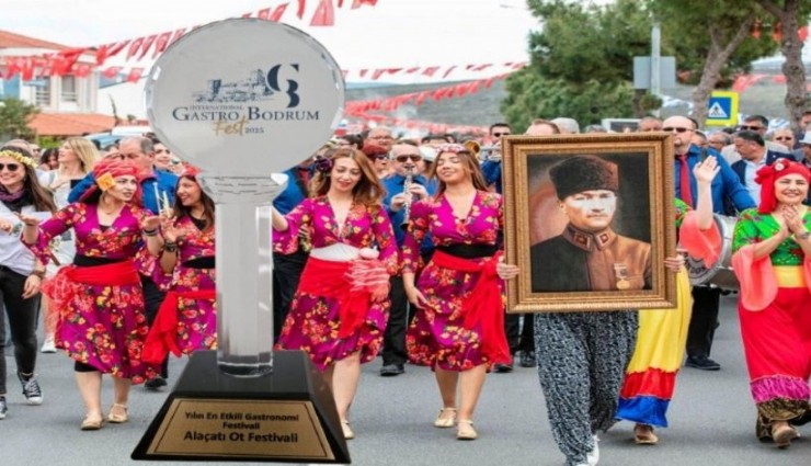 14. Alaçatı Ot Festivali, Gastro Bodrum’da Yılın En Etkili Gastronomi Festivali seçildi