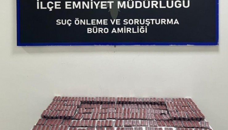 17 yaşındaki çocuk, 4 bin 950 uyuşturucu nitelikli hapla yakalandı