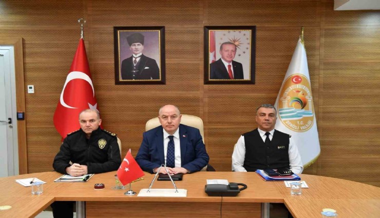 Denizli Valisi Coşkun 2025 Nisan ayı asayiş verilerini paylaştı