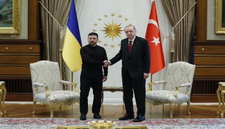 Dünyanın gözü bu buluşmada: Erdoğan-Zelenskiy görüşmesi başladı