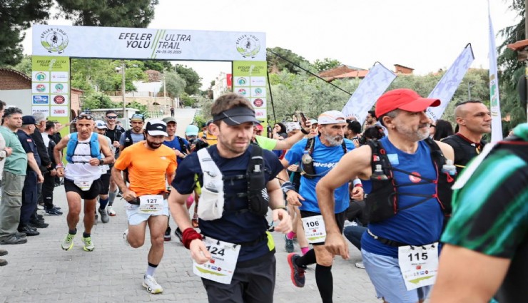 Efeler Yolu Ultra Trail’de start verildi