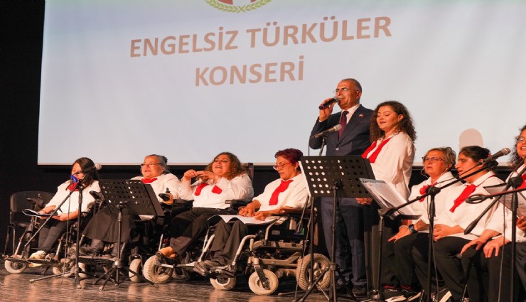 Gaziemir’de engelleri aşan konser