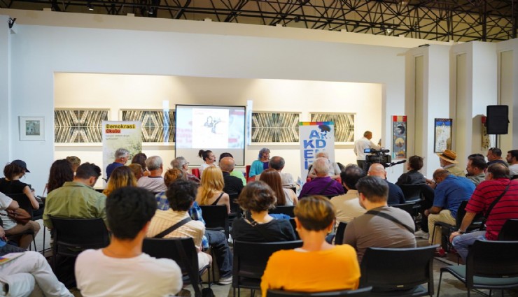 Gençler demokrasi kültürünü sanat aracılığıyla tartıştı