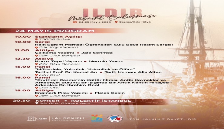 Ildırı’da kültür, tarih ve lezzet buluşması: Ildırı Mübadil Buluşması, 24-25 Mayıs’ta düzenlenecek