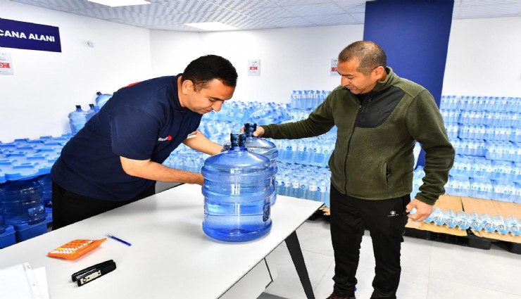 İZMAR’ın Gel Al su satışı büyük ilgi gördü: 40 liraya damacana su