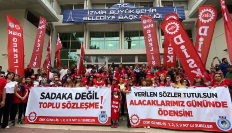 İzmir Büyükşehir Belediyesinde TİS çıkmazı: '29’u kaçınılmaz görüyoruz, alın teklifiniz sizin olsun'