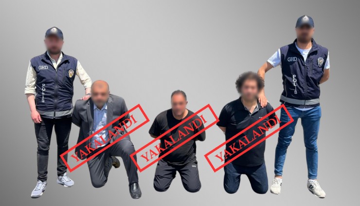 İzmir dahil 6 ilde Interpol tarrafından kırmızı bültenle aranan şahıslar yakalandı