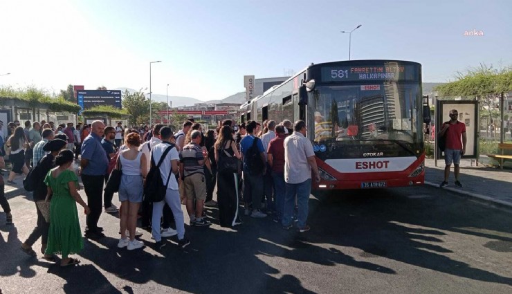 İzmir’de grev başladı: ESHOT yavaşladı, ulaşımda yoğunluk yaşanıyor