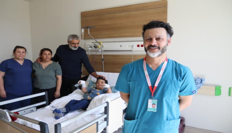 İzmirli aile umudu Eskişehir’de buldu: Umut’un 10 parmak mucizesi