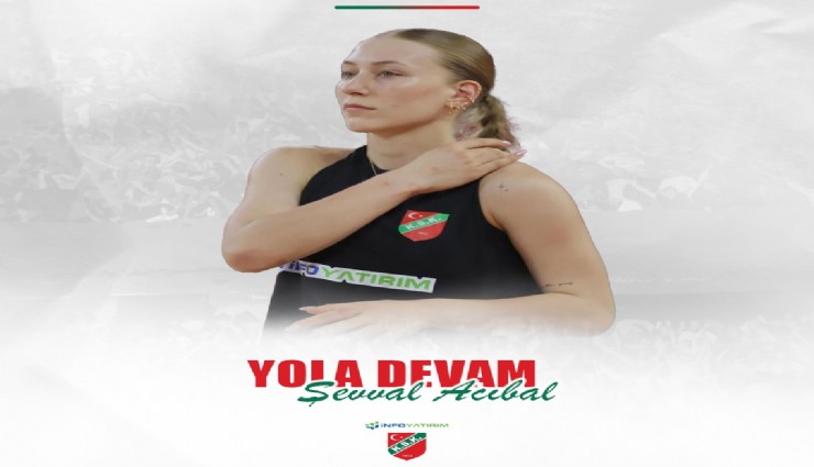Şevval Acıbal, bir sezon daha Karşıyaka Voleybol’da