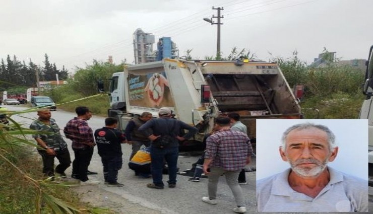 Temizlik emekçisi çöp toplama aracından inerken kamyon çarpmasıyla hayatını kaybetti