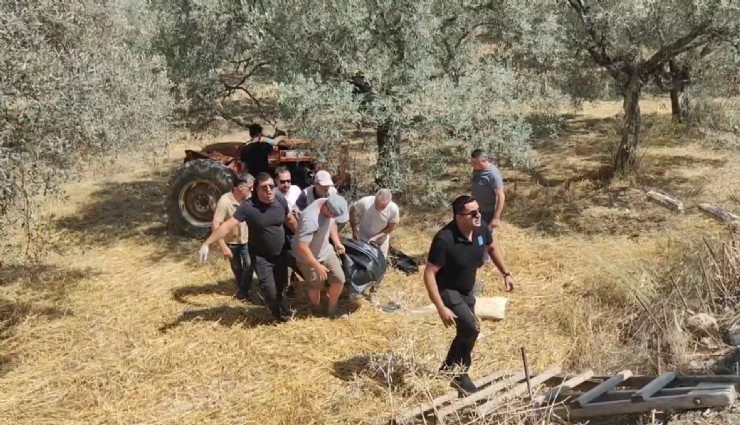 Aydın'da traktör faciası: Devrilen traktörün altında kalarak can verdi
